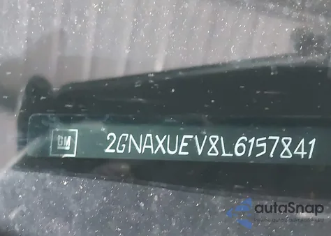 2020 Chevrolet Equinox Lt z USA, uszkodzony, nr VIN 2GNAXUEV8L6157841